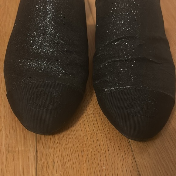 Gorgeous sparkly Chanel mules - Picture 8 of 11